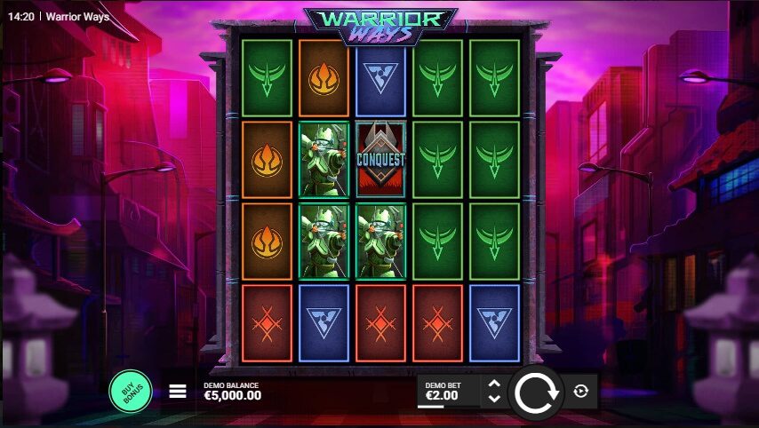 Warrior Ways Hacksaw Gaming ค่ายสล็อต Superslot 777
