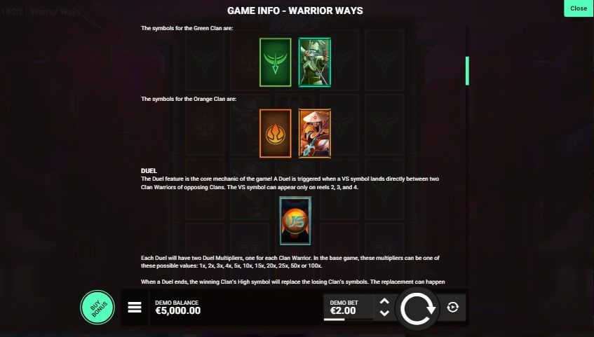 Warrior Ways Hacksaw Gaming ทางเข้าเล่น Ambsuperslot