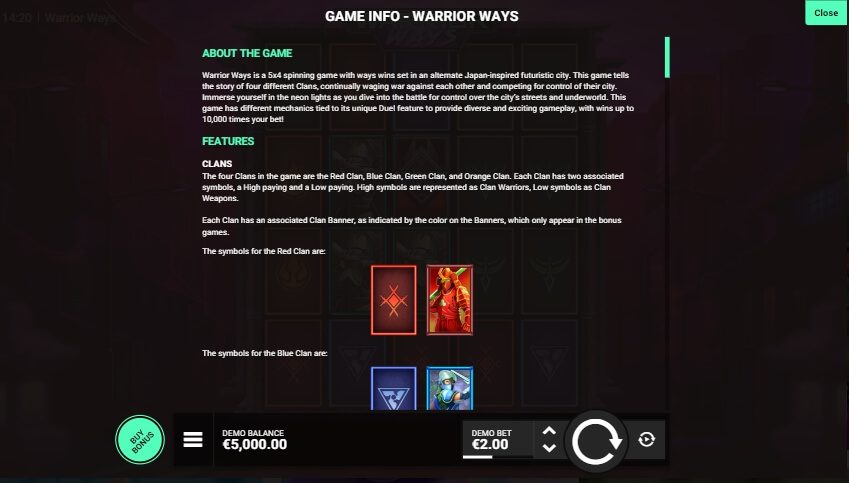 Warrior Ways Hacksaw Gaming แจกฟรีเครดิต Superslot 888