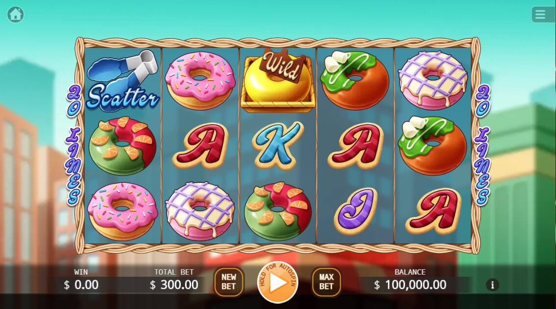Donut City KA Gaming ทดลองเล่น Superslot เว็บตรง