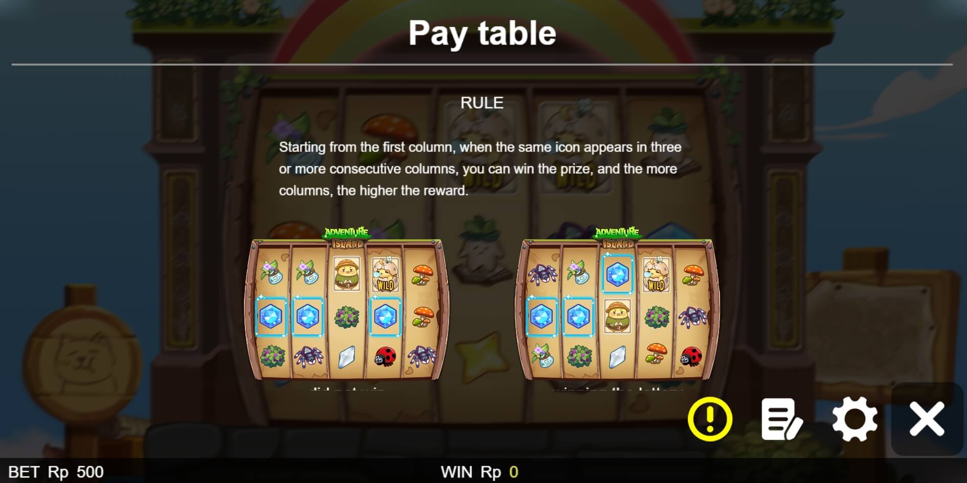 Islands Of Adventure BoleBit ซุปเปอร์ สล็อต 1234