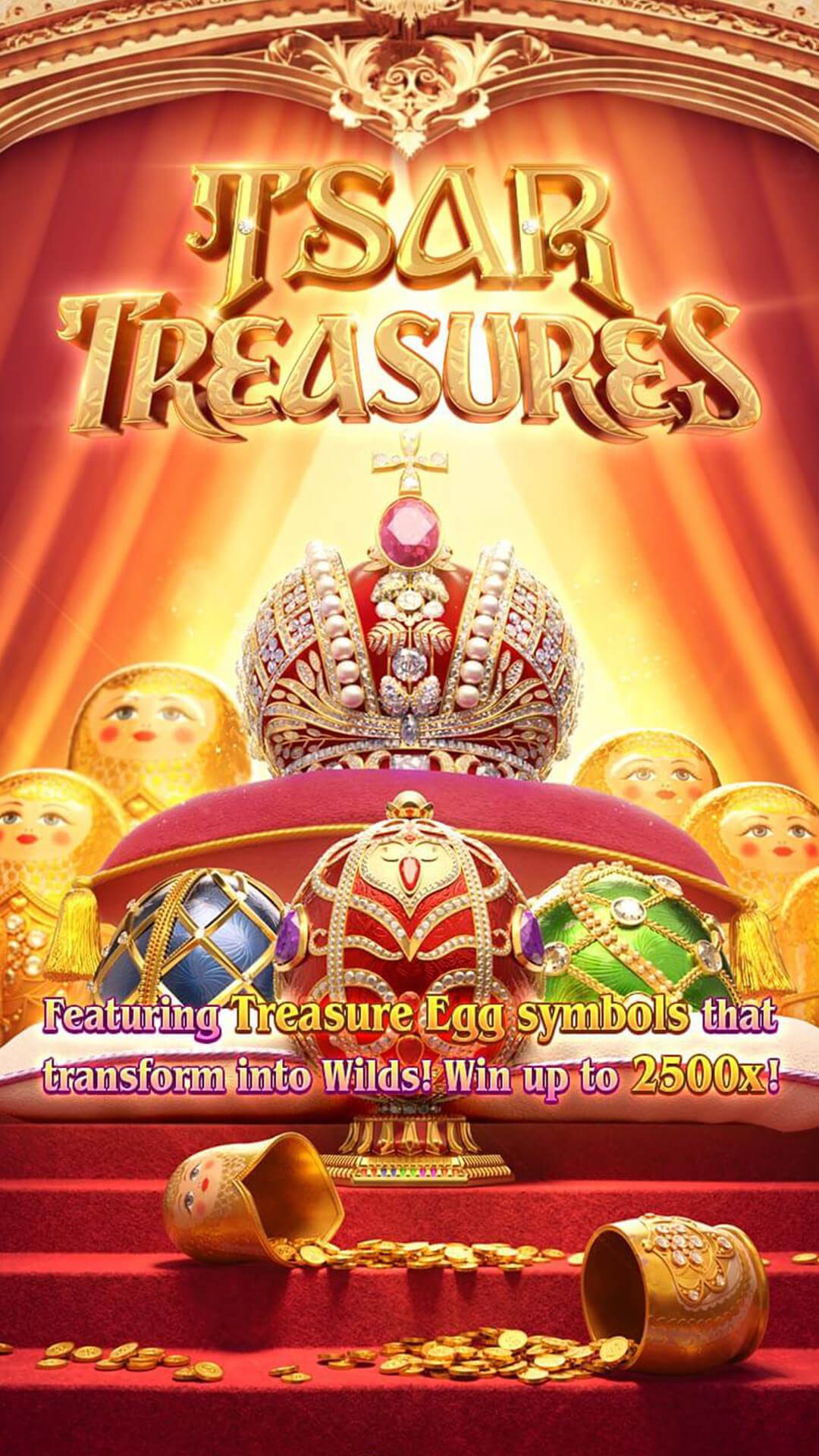 Tsar Treasures PG Soft เว็บสล็อต PG