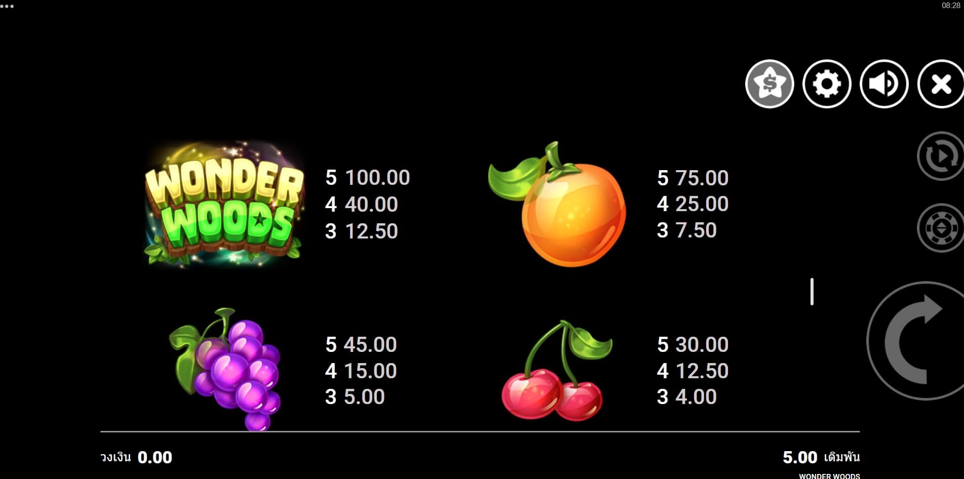 Wonder Woods UPG Slot ทางเข้า Superslot Wallet