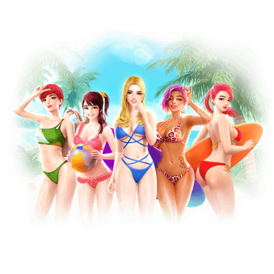 Bikini Paradise pg 888 th ค่ายเกม สล็อต PG