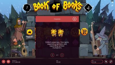 Book of Books สล็อตค่าย Yggdrasil game