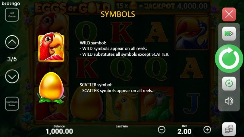 Eggs of Gold Boongo Superslot ฟรี 50