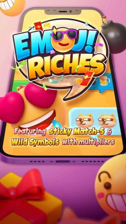 Emoji Riches slot pgs เกม PG Slot เครดิตฟรี