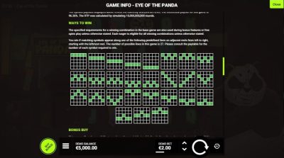 Eye of the Panda Hacksaw Gaming superslot เครดิตฟรี 50 ล่าสุด