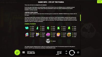 Eye of the Panda Hacksaw Gaming ซุปเปอร์สล็อตเครดิตฟรี Superslot Game