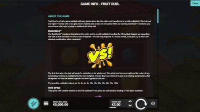 Fruit Duel Hacksaw Gaming แจกฟรีเครดิต Superslot 888