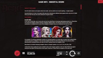 Immortal Desire Hacksaw Gaming ทางเข้าเล่น Ambsuperslot