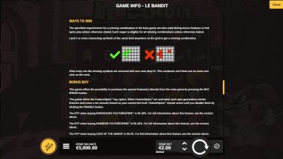 Le Bandit Hacksaw Gaming superslot เครดิตฟรี 50 ล่าสุด