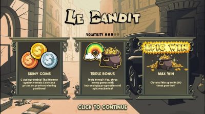 Le Bandit Hacksaw Gaming ค่ายสล็อต Superslot 777