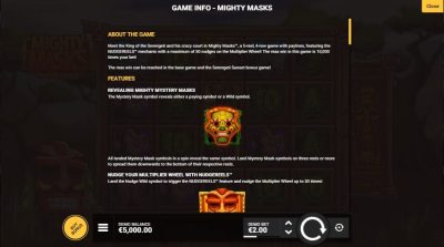 Mighty Masks Hacksaw Gaming ทางเข้าเล่น Ambsuperslot Mighty Masks Hacksaw Gaming ทางเข้าเล่น Ambsuperslot