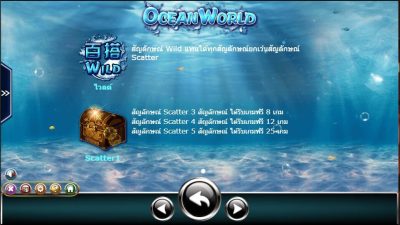 Ocean World Ameba Slot ซุปเปอร์สล็อต 777