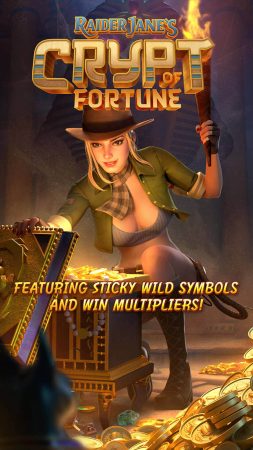 Raider Jane's Crypt of Fortune pgs เกม PG Slot เครดิตฟรี