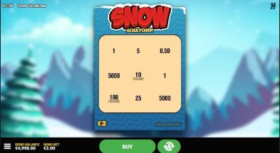 Snow Scratcher Hacksaw Gaming ทางเข้าเล่น Ambsuperslot