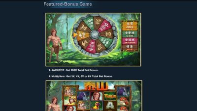 Tarzan สล็อต Creative Gaming ทดลองเล่น Superslot ฟรีเครดิต