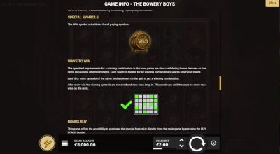 The Bowery Boys Hotel Gaming superslot เครดิตฟรี 50 ล่าสุด