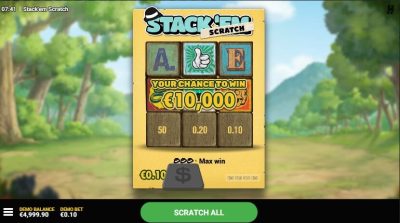 Stack'Em Scratch Hacksaw Gaming แจกฟรีเครดิต Superslot 888