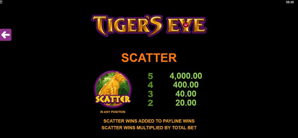 Tiger's Eye Microgaming ติดต่อ Superslot