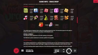 Xmas Drop Hacksaw Gaming ซุปเปอร์สล็อตเครดิตฟรี Superslot Game