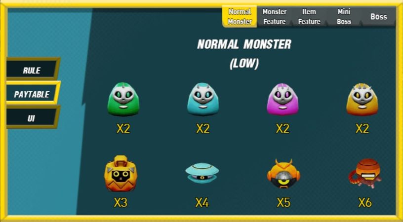 ภาพสัญลักษณ์ และ เส้นไลน์ในเกม Monster Hunter